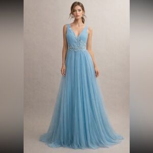 Badgley Mischka embellished sleeveless Maxi Dress